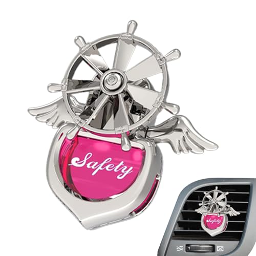 Ambientadores para coche, ambientador de coche con forma de ala giratoria, clips de ventilación para coche, sin ruido, clip de ventilación de coche para decoración interior del coche