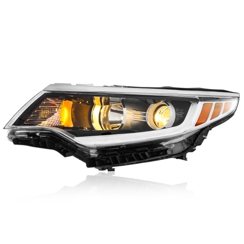 TODO Headlight without LED RDL Assembly Compatible with 2016 2017 2018 Kia Optima Left Driver Side Headlamp for 2016 2017 2018 Optima 92101-D5000 92101D5000 KI2502196 by TODO - Used condition - Image 6