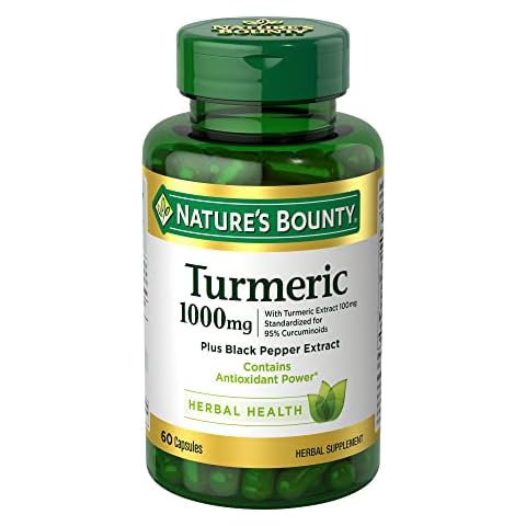 Nature's Bounty Turmeric + Black Pepper Extract Cover