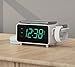 Emerson Smartset Dual Alarm Clock FM Radio with Wireless Charging, Bluetooth Speaker, Ultra Fast Charging for Airpods/iPhone, Foldable Stand, USB Charger, Adjustable LED Glow, ER100501