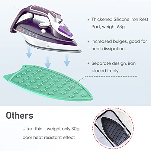 WLLIFE Ironing Mat, Portable Travel Ironing Blanket, Thickened Heat Resistant Ironing Pad Cover for Washer, Dryer, Table… - Image 5