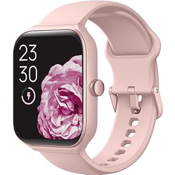 TOOBUR 1,95" Smartwatch feminino com Alexa integrada, fazer chamadas, à prova d'água IP68/frequência cardíaca/rastreador de sono/100 modos esportivos, com Android iOS
