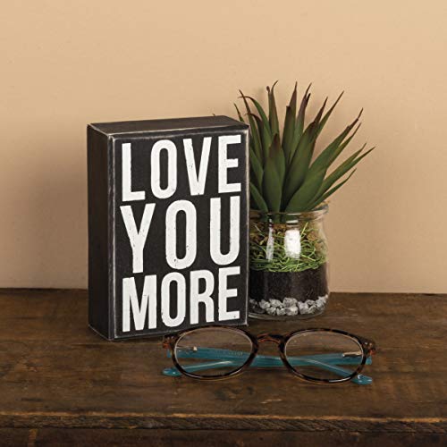 Primitives-by-Kathy-Classic-Box-Sign-4-x-55-You-More Primitives by Kathy Classic Box Sign 4 x 55 You More