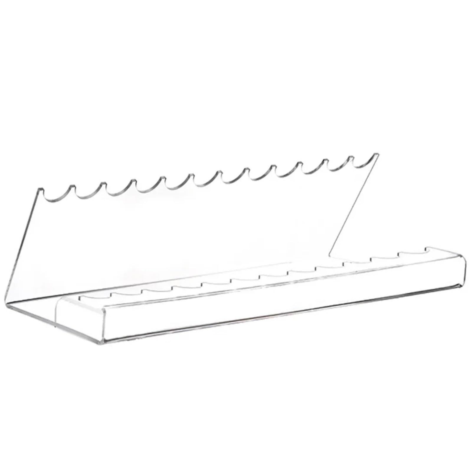 Ladfrtyu 12 Pens Fountain Pen Holder Pen Stand 6/ Holder Stationery Display Makeup Eyebrow Test Tube Rack(12 Pens)
