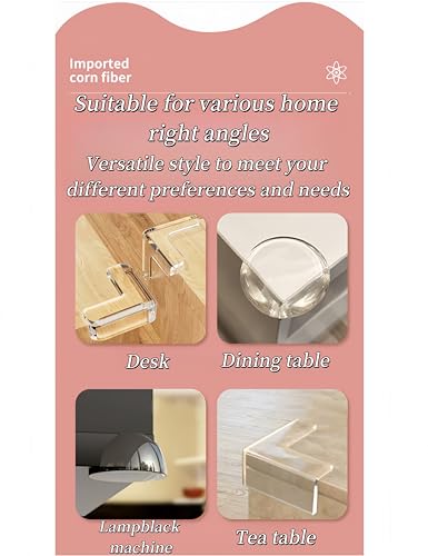 Image of uvbws12 pcs Corner Protection Device, Silicone Furniture Corner Protector, Used to Cover Sharp Furniture and Table Edges