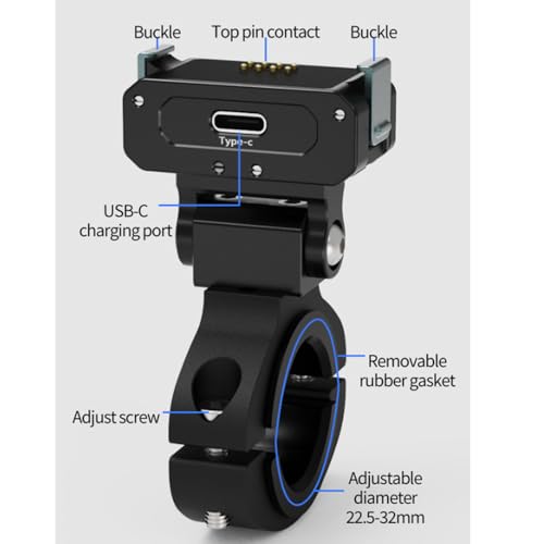 Support vélo magnétique Action 4 à libération rapide et charge - 6