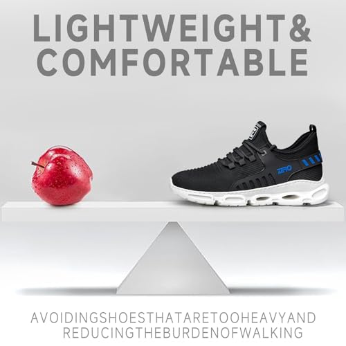 ZRO Men's Casual Sneakers Lightweight Breathable Walking Shoes for Business & Everyday Wear4