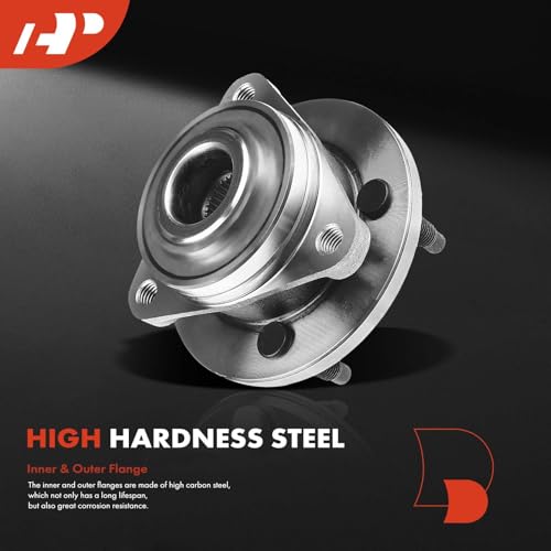 A-Premium Front Wheel Bearing Hub Assembly Compatible with Chevy, Pontiac by A-Premium - Used condition - Image 5