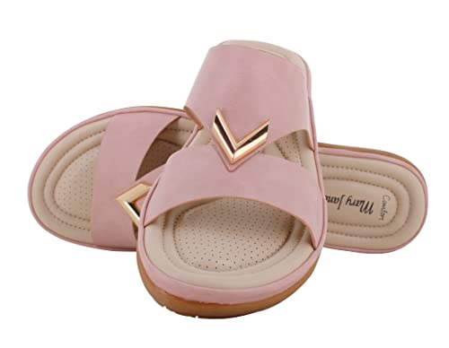 Image of Mary Jane MJ-1411 Ladies 7,Pink