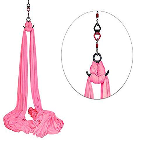 RXRENXIA Swing Swivel, 30-KN-Riemenscheibe, Sicherstes ZubehöR Zum AufhäNgen Von DrehgeräTen Mit Karabiner FüR Web Tree Swing, Swing-Einstellung, Lufttanz, Kinderschaukel, HäNgematte