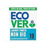 Ecover Non-Bio Laundry Detergent Powder, Laundry Washing Detergent, Fresh Lavender and Eucalyptus Scent, 1 x 19 Washes, 1 x 0.95kg