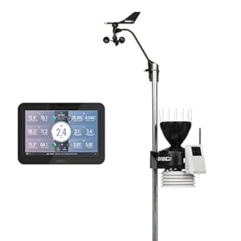 Davis Vantage Pro2 - Estación meteorológica inalámbrica con consola WeatherLink y escudo de radiación estándar: Gran producto