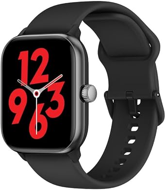 ttec Tempus Pro 47mm Rectangular Case Smart Watch with AMOLED Display