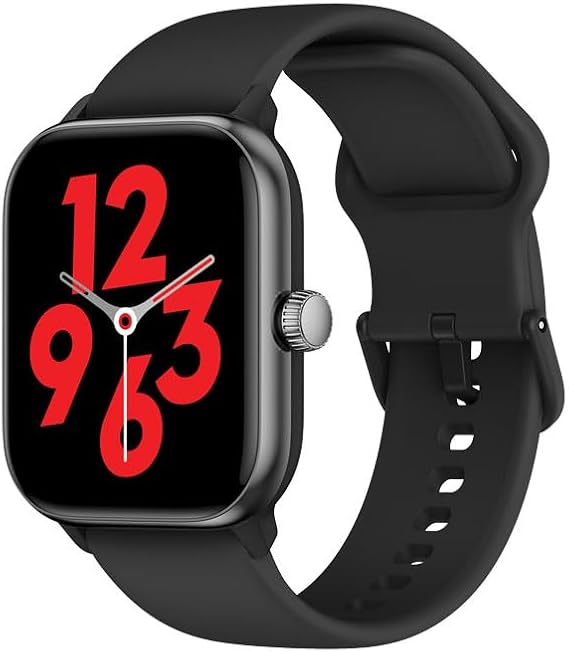 ttec Tempus Pro 47mm Rectangular Case Smart Watch with AMOLED Display