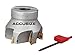 Accusize Industrial Tools 2-1/2'' by 3/4'' 90 Deg Square Shoulder Indexable Face Mill with Apkt1604 Insert, 4508-0016