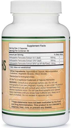 Double Wood Supplements Andrographis AP-Bio Capsules