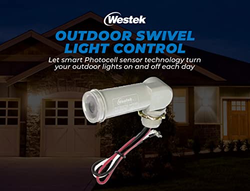 Westek SW103CTC-4 Swivel Mount Light Control, Black - Thumbnail 2