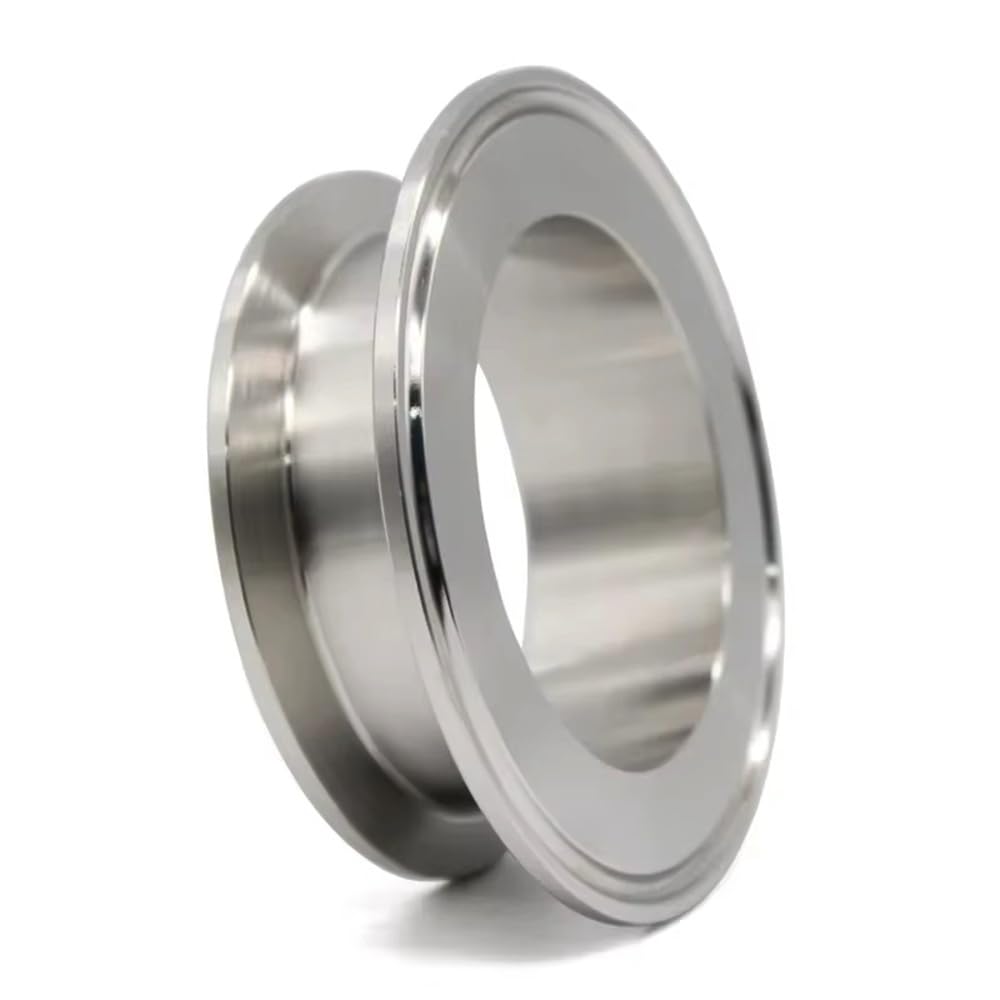 Tappo riduttore a tre morsetti, raccordo per tubi sanitari in acciaio inossidabile 304, dimensioni ghiera 50,5 mm x 64 mm x 77,5 mm per la produzione di birra