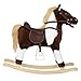 Rockin' Rider Tex Rocking Horse Toy , Blue Large