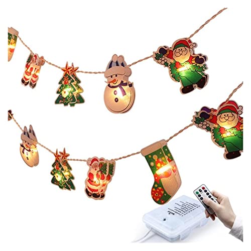 Guirlande Noël télécommandée pour éviter de débrancher le sapin manuellement 2.5m