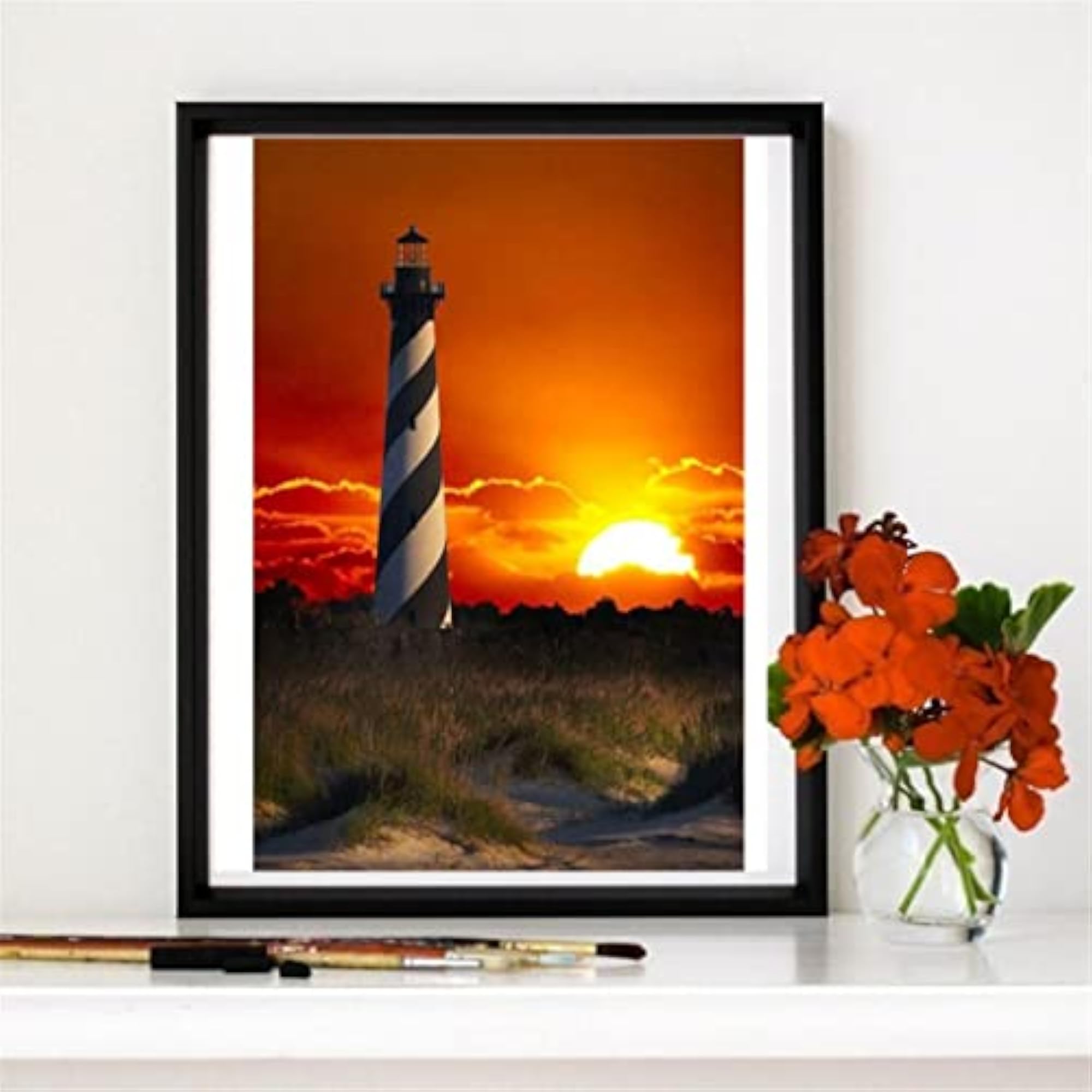 Full Drill Lighthouse DIY 5D Diamond Painting Kit