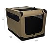 Amazon-Basics-Portable-Folding-Soft-Dog-Travel-Crate-Kennel Portable Dog Travel Crate