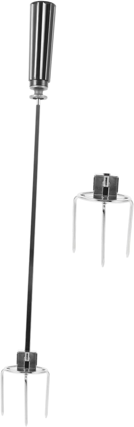 1set BBQ Forks for Air Fryer Rotisserie Meat Forks for Chicken Fish and Turkey Easy Insertion Removal Kitchen Supplies for Home Cooking product image