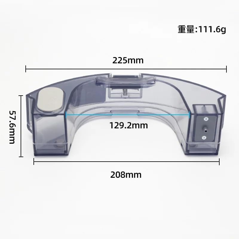 Water Tank，Compatible for MAMNV，Compatible for ZCWA，BR150/BR151 Robotic Vacuum Cleaner Accessories Cleaning