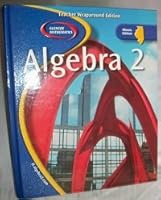 Glencoe Mathematics Algebra 2 Teacher Wraparound Edition ILLINOIS EDITION 0078659787 Book Cover