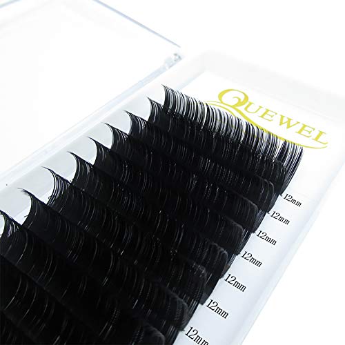 Eyelash Extension Supplies 0.05 D Curl 12mm Classic Individual Lash Extensions|Optinal 0.03/0.05/0.07/0.10/0.15/0.20 C/D Single 8-25mm Mix 8-14mm 15-20mm 20-25mm|(0.05 D 12mm)