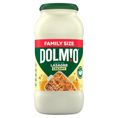 Dolmio Lasagne Creamy White Pasta Sauce Family Size Jar 655g