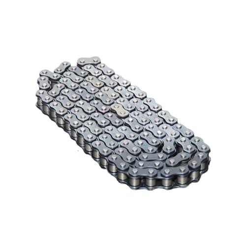 Generic 1Pcs 04c-1 Roller Chain/Chain Connector, Carbon Steel Chain Pitch 6.35mm, Half/Full Buckle Roller Industrial Chain Join Buckle MINGPING (Size : Roller Chain 1M), ENCKECNEO-ROLLERCHAIN1M