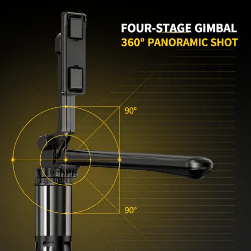 Image of Selfie Stick Tripod 67cm with Bluetooth Remote & Fill Light (6 feet)