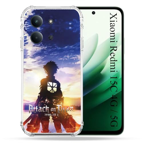Coque Redmi 15C 4G Antichoc Finies les Vitres Cassées Design Manga