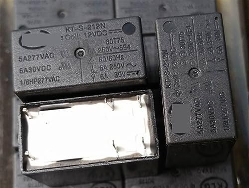 Relé 6 pines KT-S-212N con conmutación estable 42F-2A de 12V para placas de circuito