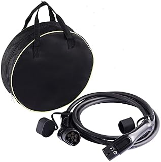 Orion Motor Tech 32A 22kW 3 Phase EV Charging Cable Type 2 to Type 2, 5m Electric Vehicle Fast Charging Cable, Portable IP66 Waterproof Electric Car Battery Charger Cable w Storage Bag¡­