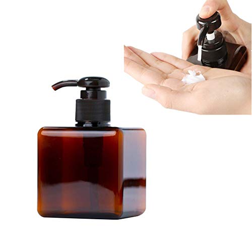 Preisvergleich Produktbild BOENTA Pump Sprühflasche Zerstäuberflasche Leer nachfüllbar Transparente Pumpflasche Gesichtsreiniger-Flaschen Makeup Pump Flasche 250ml