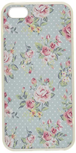 CCLOT Case for Phone 5S Flexible Cover Protector Compatible for iPhone 5/5S/SE Colorful Flower Floral Drop Proof Cover Protector (TPU Protective Silicone Bumper Skin)