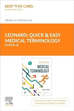 Buy Quick & Easy Medical Terminology Elsevier Ebook on Vitalsource ...