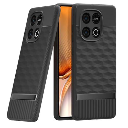Image of Shockproof Case for iQOO Neo 10 5G | Full Camera Protection | TPU Flexible Back Cover for iQOO Neo 10 5G (Matte Black)
