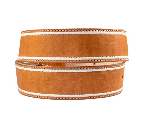 Men's Cowboy Western Belt Genuine Leather 1 3/4" Cinto Vaquero Bordado2