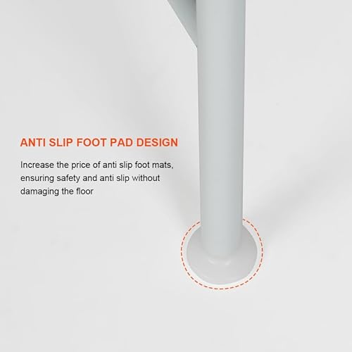 GBS 3 Tier Bathroom Shelf Organizer Stand, Over Toilet Storage Unit, Toilet Storage Rack, Laundry Room Storage Rack, Space Saving Bathroom Shelf - 65cm, WHITE - Cosy Home Interiors GBS 3 Tier Bathroom Shelf Organizer Stand, Over Toilet Storage Unit, Toilet Storage Rack, Laundry Room Storage Rack, Space Saving Bathroom Shelf - 65cm, WHITE - Image 5