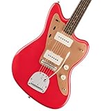 Fender Limited Vintera II Road Worn '50s Jazzmaster Electric Guitar - Fiesta Red