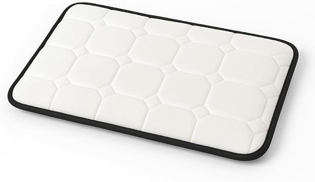 80x45 cm Ortopedik Küçük Köpek Yatağı | Yumuşak Peluş, Kaymaz Taban, Yıkanabilir, Destekleyici Süngerli Minder – Evcil Hayvan Konfor Yatağı