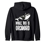Photo Gallery funny orca, killer whale pun design. whale, this is orcaward felpa con cappuccio Photo Gallery funny orca, killer whale pun design. whale, this is orcaward felpa con cappuccio