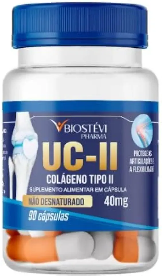 UC II 40mg 90 Cápsulas - Com Selo de Autenticidade
