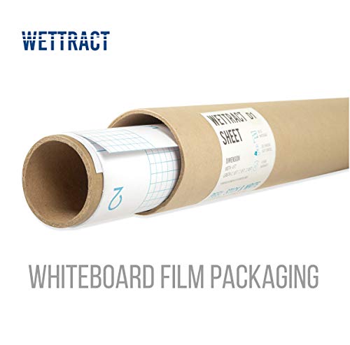 Image of D1 - Self-Adhesive Whiteboard Sticker for Office & Home, Writable Film Sheet for Wall, Wood, Glass, Metal, Plastic (16 Sq. Ft, 4Ft. x 4Ft, 10 cms)