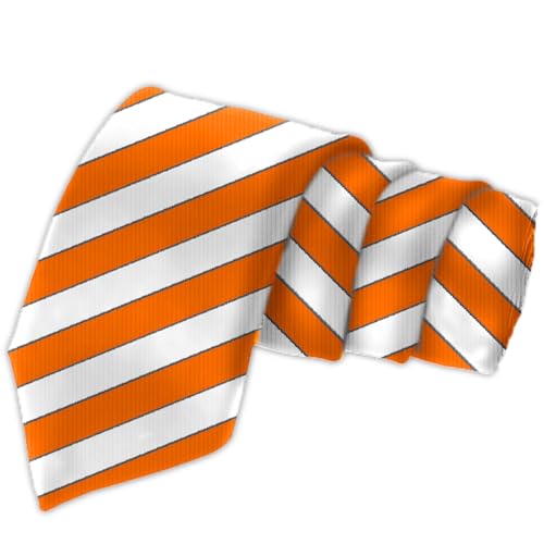Image of BLACKSMITH Black & Grey Stripe Neck Tie for Office Wear, Formal Ties for Men - 3 inch Smart Width Necktie