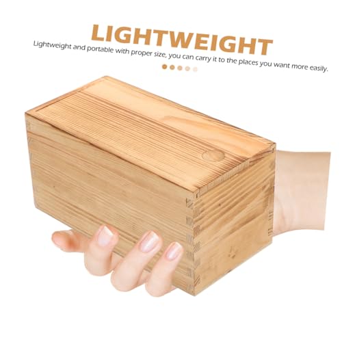 Boîte à Bijoux Bois COLLBATH Anti Poussière pour Petits Objets égarés - 5