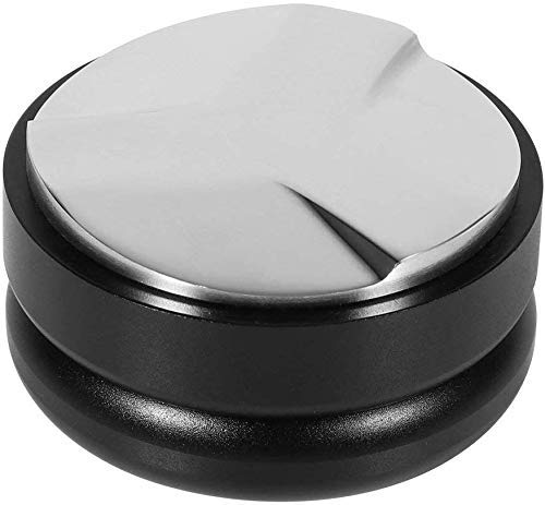 MMEI Kaffee-Manipulations-Kaffeeverteiler/Richtwerkzeug 58 mm Verstellbarer Griff, Schwarz, Pulverpresse, Family Office Espresso-Kaffeemaschine